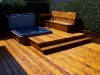Deck with Open Sauna | Exterior Renovations